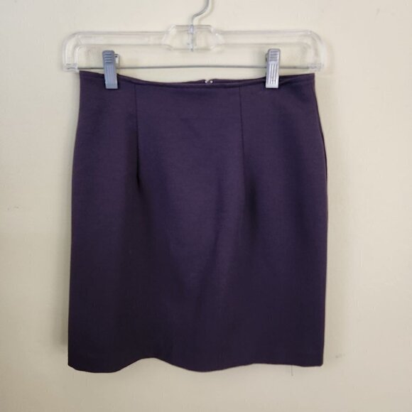Vintage 90s XOXO Clueless Full Zip Muted Purple Skirt Suit Size 3 - Picture 6 of 9